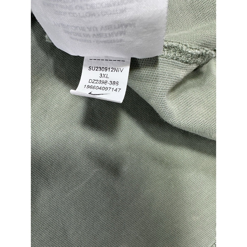 Nike Sportswear Max90 Mens 3XL Loose Fit Shirt Oil Green Premium Essentials Tee - Picture 8 of 11